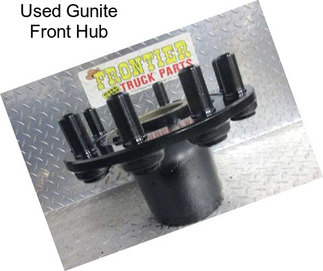 Used Gunite Front Hub