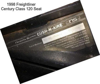 1998 Freightliner Century Class 120 Seat