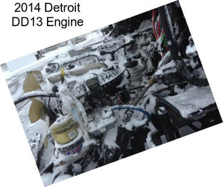 2014 Detroit DD13 Engine