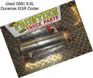 Used GMC 6.6L Duramax EGR Cooler