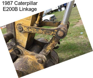 1987 Caterpillar E200B Linkage