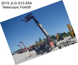 2015 JLG G12-55A Telescopic Forklift