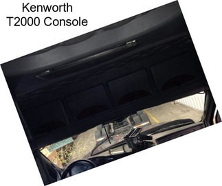 Kenworth T2000 Console