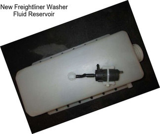 New Freightliner Washer Fluid Reservoir