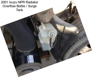 2001 Isuzu NPR Radiator Overflow Bottle / Surge Tank