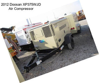 2012 Doosan XP375WJD Air Compressor