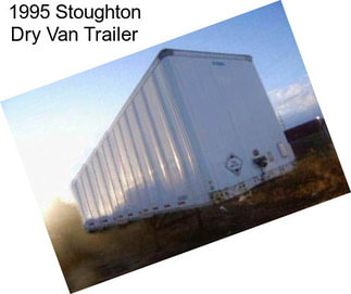 1995 Stoughton Dry Van Trailer
