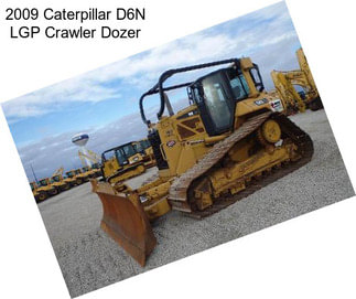 2009 Caterpillar D6N LGP Crawler Dozer