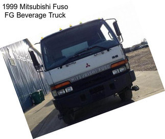 1999 Mitsubishi Fuso FG Beverage Truck