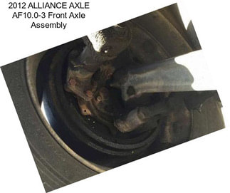 2012 ALLIANCE AXLE AF10.0-3 Front Axle Assembly