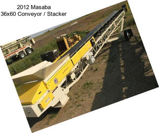 2012 Masaba 36x60 Conveyor / Stacker