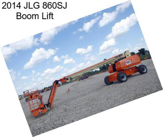 2014 JLG 860SJ Boom Lift