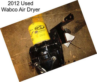 2012 Used Wabco Air Dryer