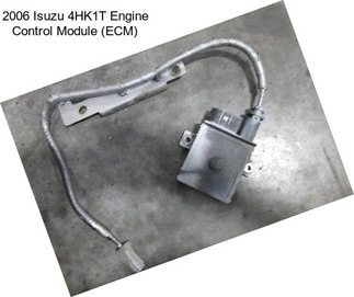 2006 Isuzu 4HK1T Engine Control Module (ECM)