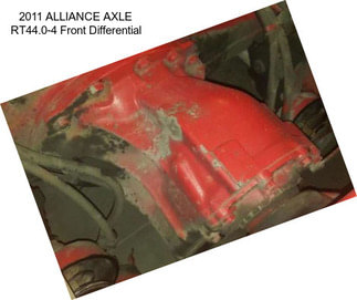 2011 ALLIANCE AXLE RT44.0-4 Front Differential