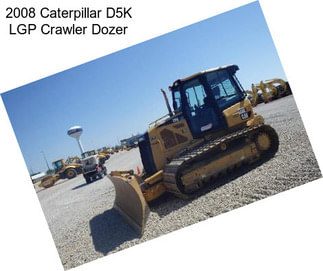 2008 Caterpillar D5K LGP Crawler Dozer