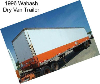 1996 Wabash Dry Van Trailer