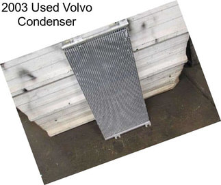 2003 Used Volvo Condenser