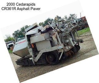 2000 Cedarapids CR361R Asphalt Paver