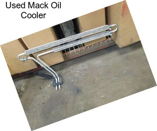 Used Mack Oil Cooler