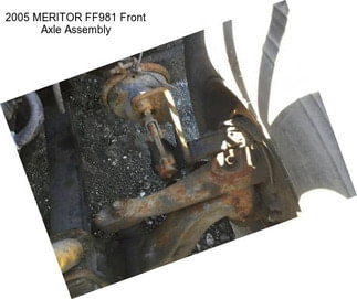 2005 MERITOR FF981 Front Axle Assembly