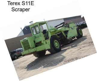 Terex S11E Scraper