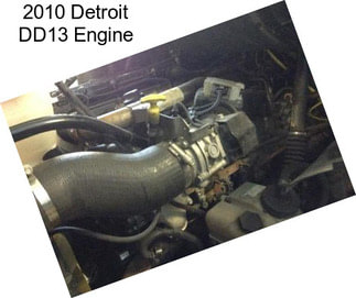 2010 Detroit DD13 Engine