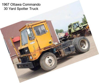 1967 Ottawa Commando 30 Yard Spotter Truck