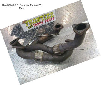 Used GMC 6.6L Duramax Exhaust Y Pipe