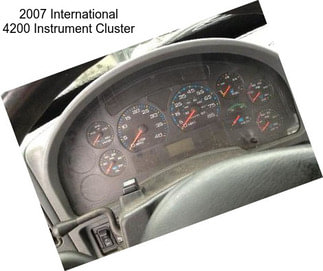 2007 International 4200 Instrument Cluster