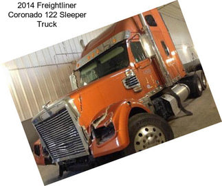 2014 Freightliner Coronado 122 Sleeper Truck