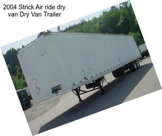 2004 Strick Air ride dry van Dry Van Trailer