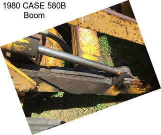1980 CASE 580B Boom