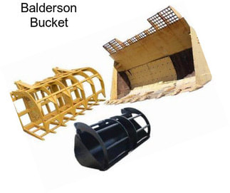 Balderson Bucket