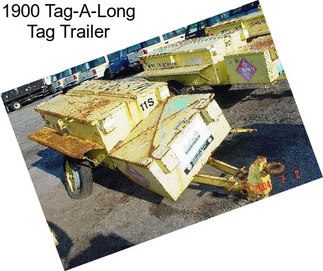 1900 Tag-A-Long Tag Trailer