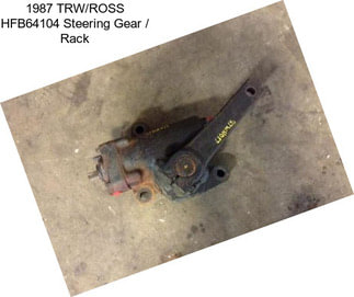 1987 TRW/ROSS HFB64104 Steering Gear / Rack