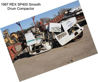 1987 REX SP400 Smooth Drum Compactor