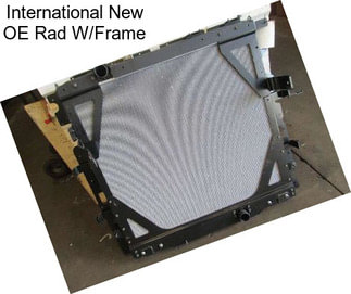 International New OE Rad W/Frame