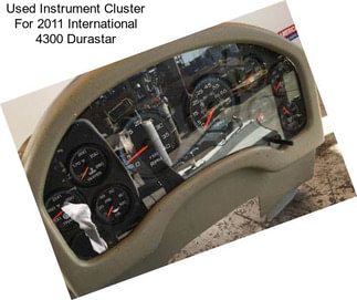 Used Instrument Cluster For 2011 International 4300 Durastar