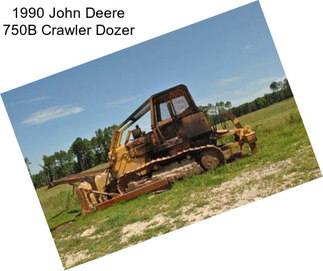 1990 John Deere 750B Crawler Dozer