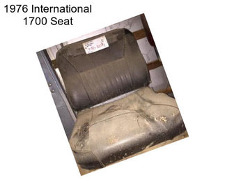 1976 International 1700 Seat