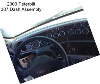 2003 Peterbilt 387 Dash Assembly