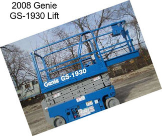 2008 Genie GS-1930 Lift