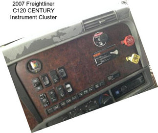 2007 Freightliner C120 CENTURY Instrument Cluster