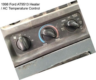 1998 Ford AT9513 Heater / AC Temperature Control