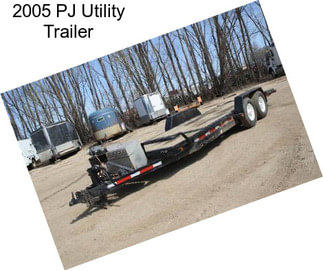 2005 PJ Utility Trailer