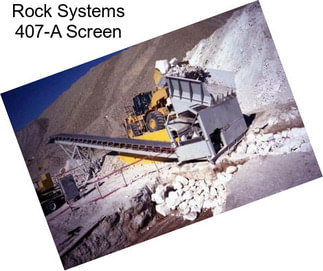 Rock Systems 407-A Screen