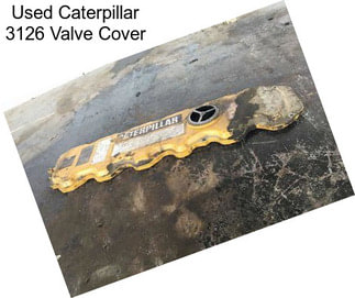 Used Caterpillar 3126 Valve Cover