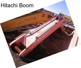 Hitachi Boom