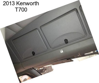 2013 Kenworth T700